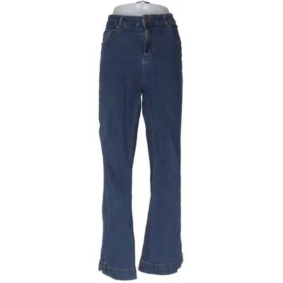 Jeans (Blue) from Evans Cotton, Elastane