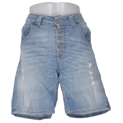 Jeansshorts (Blå) från Please Bomull, Elastan