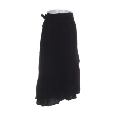 Wrap skirt (Black) from Pernilla Wahlgren Viscose