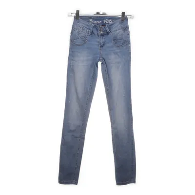 Jeans (Blå) fra Buena Vista Bomuld, Elastan, Polyester