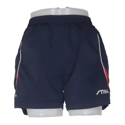 Träningsshorts (Blå, Röd, Vit) från Stiga Elastan, Polyester