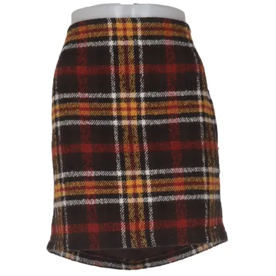 Rock (Braun, Rot, Gelb) von Taifun Polyester, Wolle