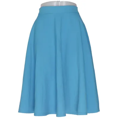 Kjol (Blå) från Steady Elastan, Polyester, Viskos