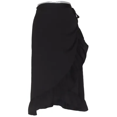 Jupe portefeuille (Noir) de Saint Tropez