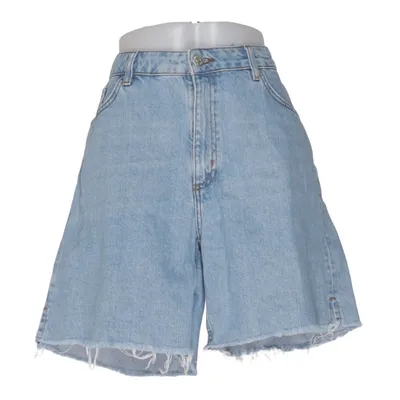Denim shorts (Blauw) van Envii Polyester, Gerecycled katoen