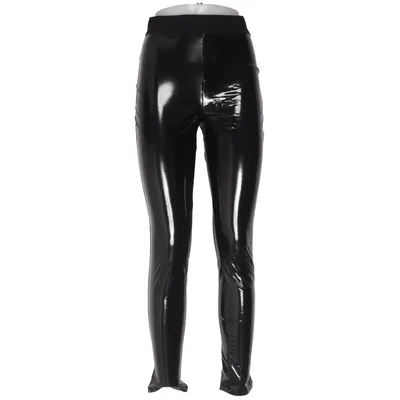 Vinyl broek (Zwart) van Edikted Nylon