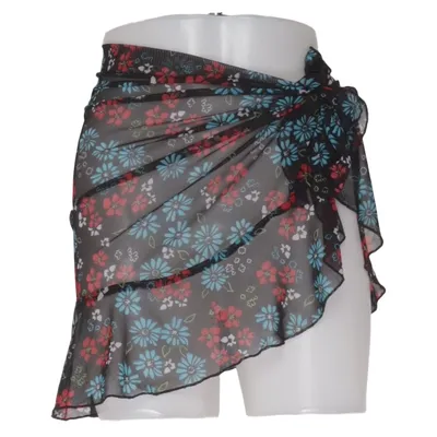 Beach skirt (Black, Blue, Red, Multicolored) from Okay Elastane, Polyester