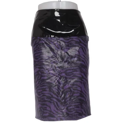 Nederdel (Lilla, Sort) fra Stand Studio Polyester, Polyurethan
