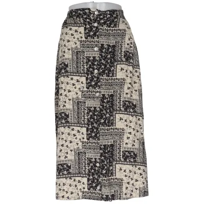 Skirt (Black, Beige) from Bigarreau Viscose