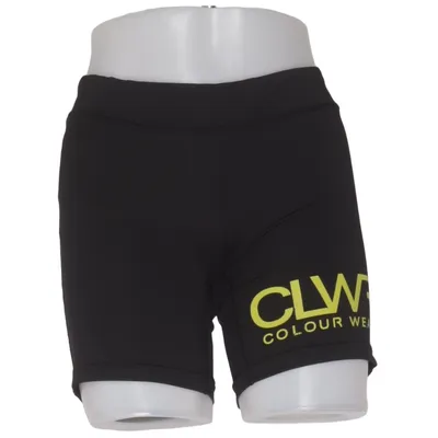 Sports shorts (Black) from Colour Wear Elastane, Polyester