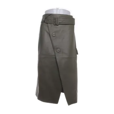 Leren rok (Groen) van 2NDDAY Elastaan, Katoen, Leer