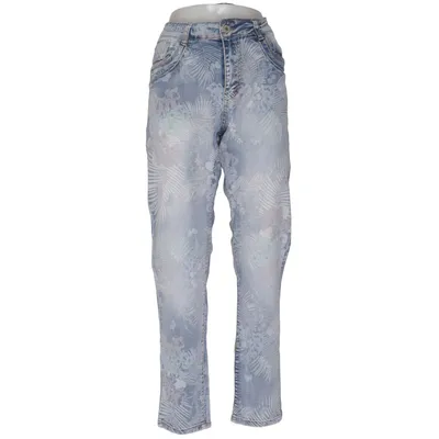 Jean (Bleu) de Karostar Coton, Élasthane, Polyester