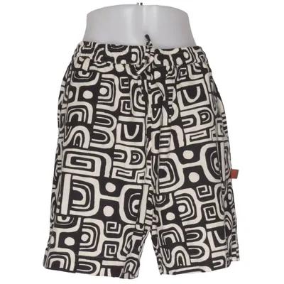 Short (Noir, Blanc) de Damson Madder Lin, Coton biologique
