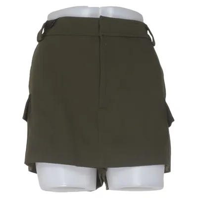 Skort (Grøn) fra Zara Elastan, Polyester, Viscose