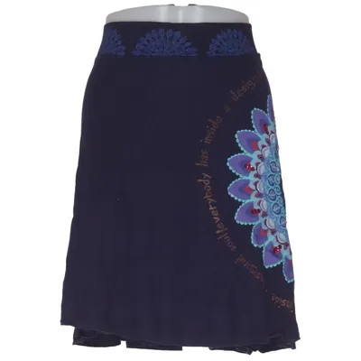Rock (Blau, Mehrfarbig) von Desigual Viskose