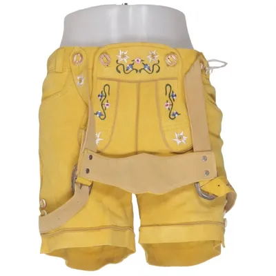 Lederhosen (Yellow) from Stockerpoint Leather