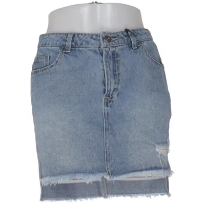 Denim skirt (Blue) from Cropp Cotton