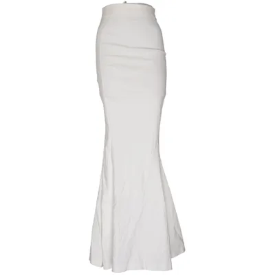 Maxi rok (Wit) van Vesper Elastaan, Polyamide, Viscose