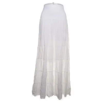 Långkjol (Vit) från Made in italy