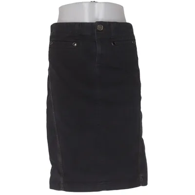 Jeanskjol (Svart) från SAND Essential Bomull, Elastan