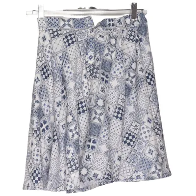 Skirt (Blue, White) from Peppermint Cotton, Polyester