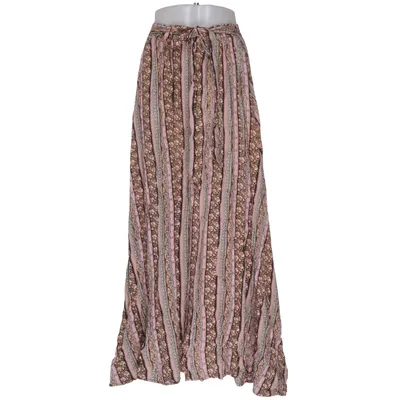 Långkjol (Rosa, Svart, Beige) från Urban Gypsy Viskos