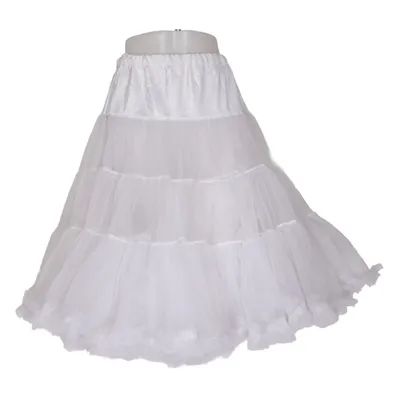 Tyllkjol (Vit) från Hell Bunny Polyester