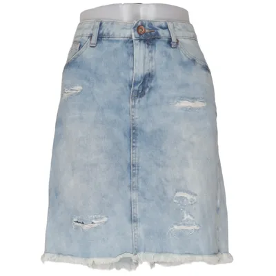 Jupe en jean (Bleu) de The Denim Collection Coton