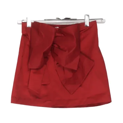 Nederdel (Rød) fra H&M Bomuld, Polyester