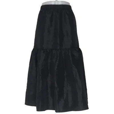 Maxi skirt (Black) from Monki Polyamide, Polyester