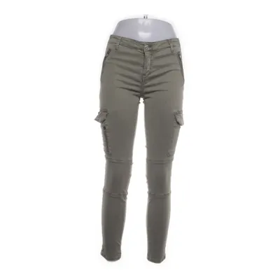 Cargo broek (Groen) van Zara Woman Katoen, Elastaan, Lyocell