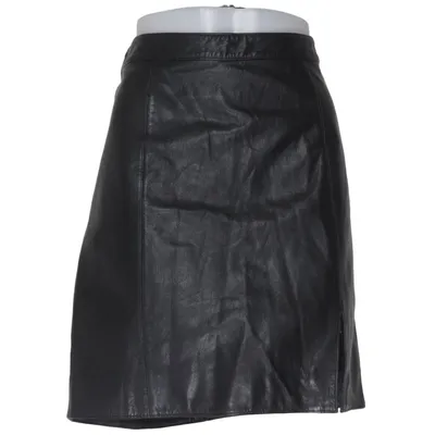 Leren rok (Zwart) van Best Connections Leer