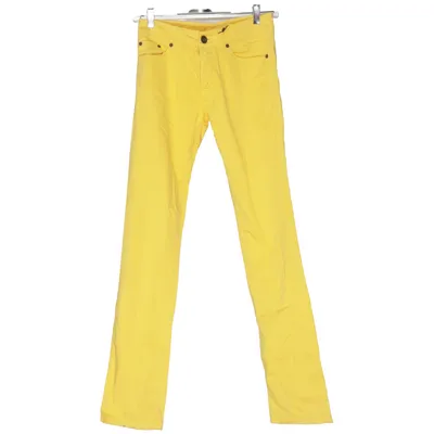 Chino (Jaune) de Luis Trenker Coton, Élasthane