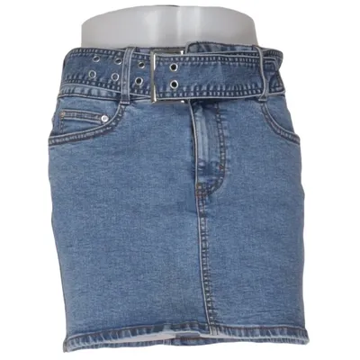Spijkerrok (Blauw) van New Look Denim Katoen, Elastaan, Polyester, Viscose