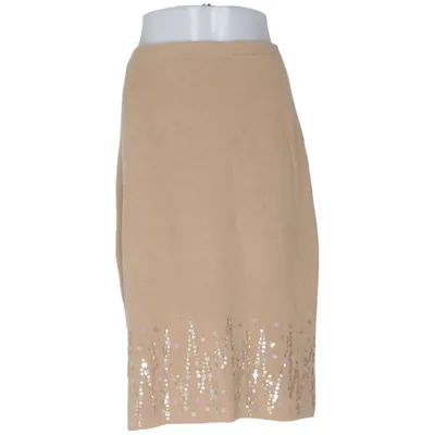 Kjol (Beige) från Lene Sand Angora, Kashmir, Elastan, Polyamid, Viskos, Ull