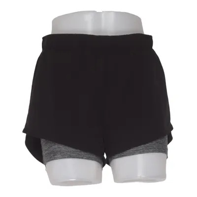 Trainingsshorts (Grijs, Zwart) van H&M Sport Elastaan, Polyamide, Polyester