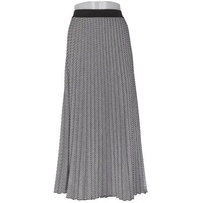 Jupe (Noir, Blanc, Bleu) de Maje Élasthane, Polyester, Viscose