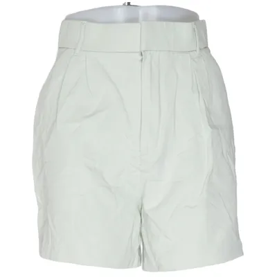 Shorts (Green) from Zara Cotton, Linen, Viscose