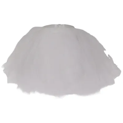 Jupe en tulle (Blanc) de Leo Polyester