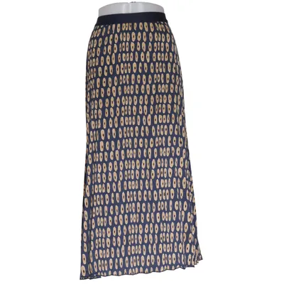 Långkjol (Blå, Gul) från Wolczanka Polyester, Viskos