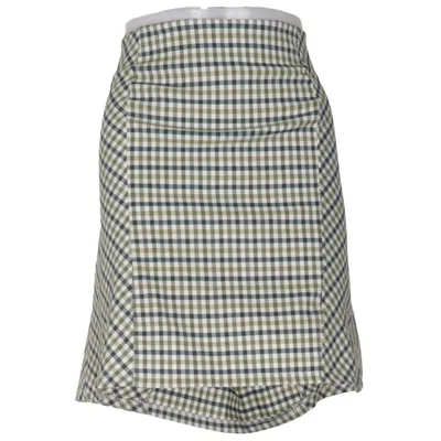 Jupe (Vert, Blanc, Noir) de Valentina Élasthane, Polyester