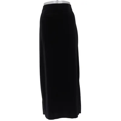 Maxi skirt (Black) from Woman Elastane, Polyester