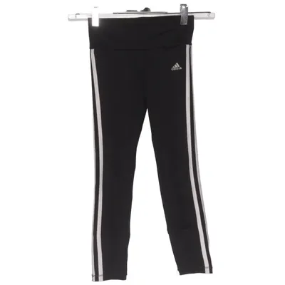 Sports tights (Black, White) from Adidas Elastane, Recycled polyester