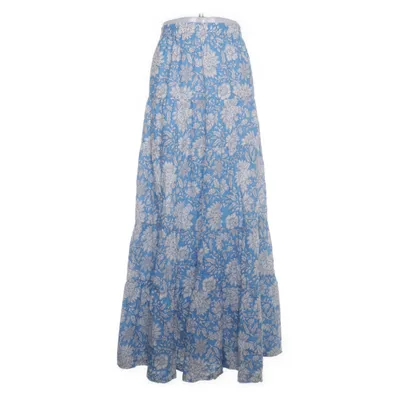 Maxi skirt (White, Blue) from Indiska