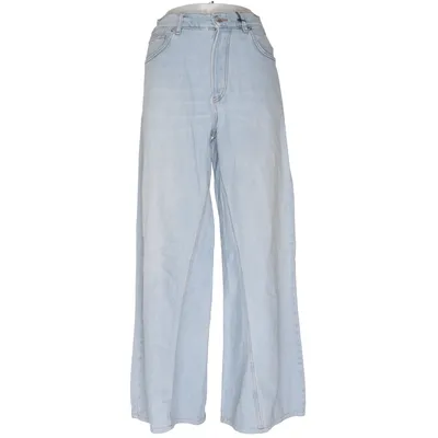 Jeans (Blå) från Ganni Bomull, Polyester