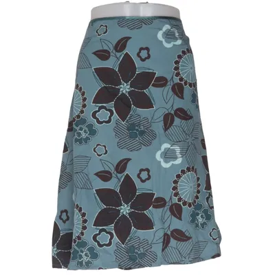 Skirt (Blue, Brown) from Zero Base Cotton