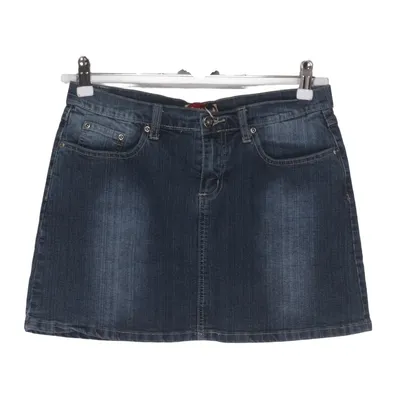 Jeanskjol (Blå) från Pilot Bomull, Elastan, Polyester
