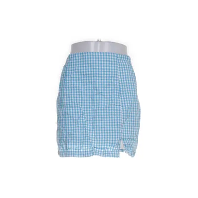 Skirt (White, Blue) from Minga London Cotton