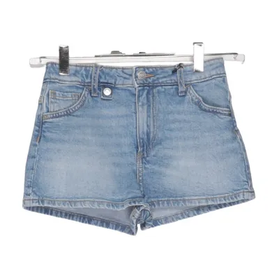 Short en jean (Bleu) de H&M Coton, Élasthane