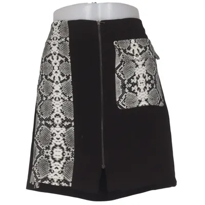 Rok (Zwart, Grijs, Wit) van Zapa Acetaat, Elastaan, Polyester